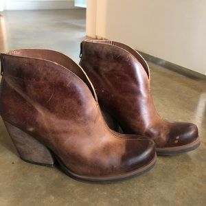 Womens kork booties